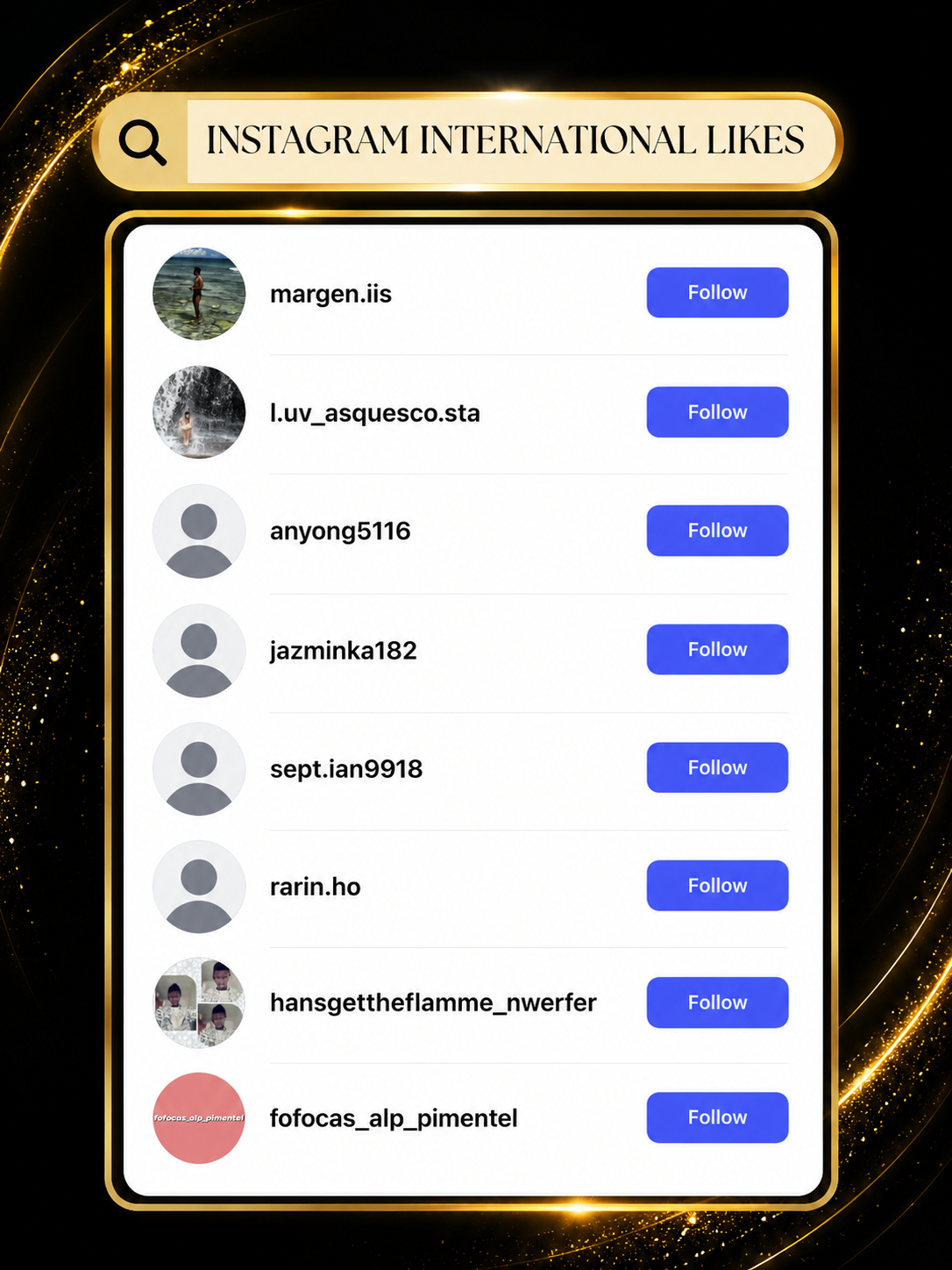 Instagram International Likes