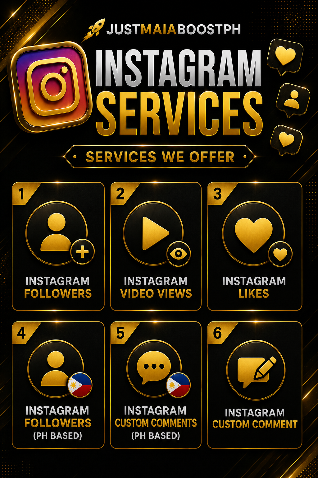 Instagram boosting services